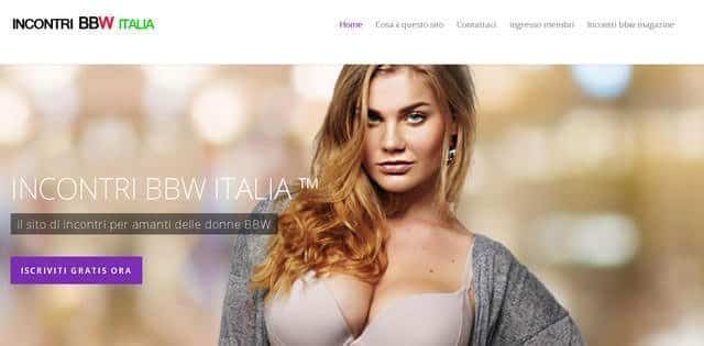 incontri con bbw in italia